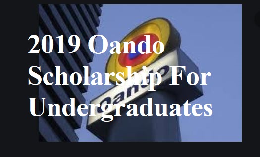 2019 Oando Scholarship For Undergraduates