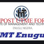 Apply For IMT POST UTME FORM 2019/2020