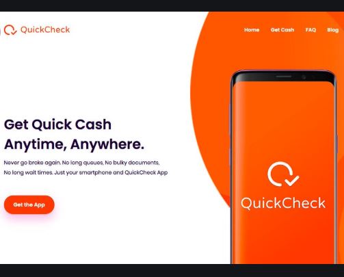 Quickcheck Loan - App - Apply For The Quickcheck Loan