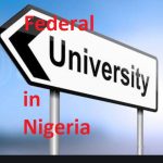 List of federal universities in Nigeria 2020 -