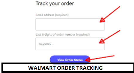 Walmart online order number