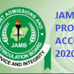 How To Create Jamb Profile 2020