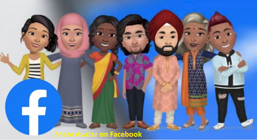 Share Avatar on Facebook