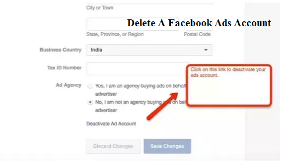 Delete A Facebook Ads Account