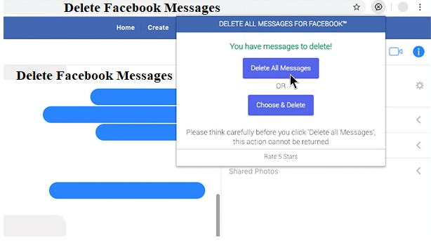 Delete Facebook Messages