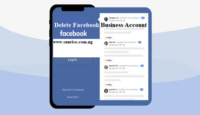 Delete Facebook Business Account