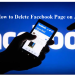 How to Delete Facebook Page on App