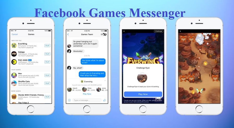 Facebook Games Messenger - How to Play Games in Facebook Messenger
