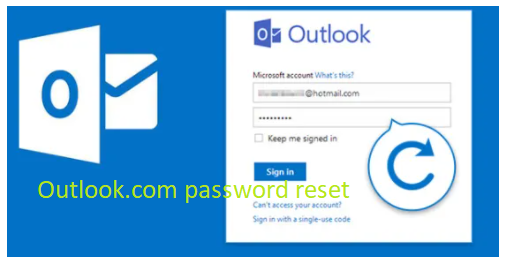 Outlook.com password reset