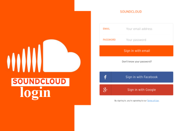 Sound Cloud login