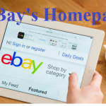 eBay's Homepage