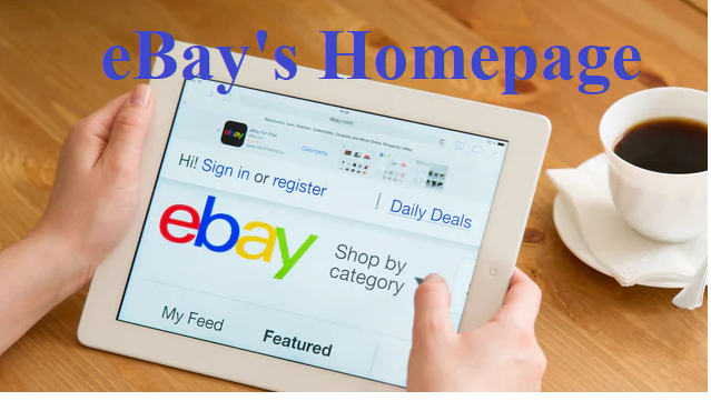 eBay's Homepage