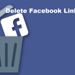 Delete Facebook Link