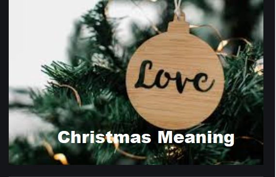 Christmas Meaning