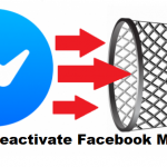How to Deactivate Facebook Messenger