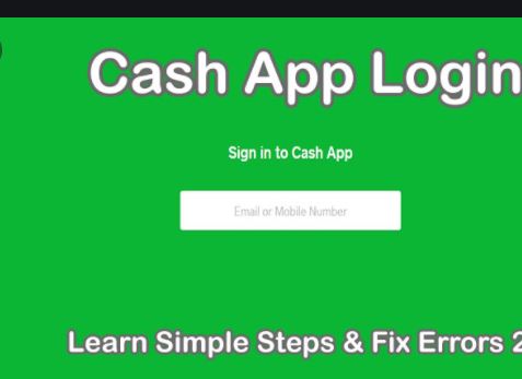 cash app login