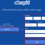 OkCupid sign up
