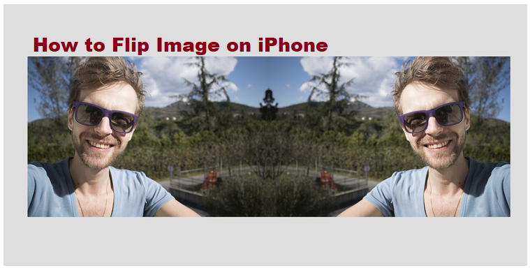 How to Flip Image on iPhone