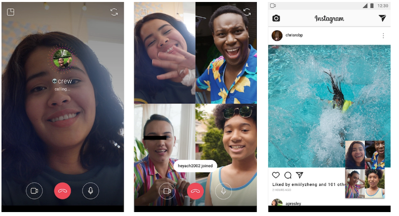 Instagram Now Allows Four Users Go Live In A Single Stream - SunRise.com.ng