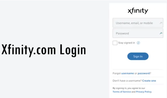 Xfinity.com Login