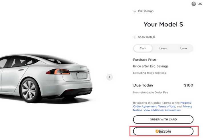 Elon Musk Announced You Can Now Buy a Tesla with Bitcoin in the US