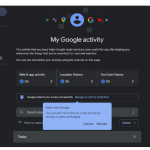 Google users are allowed to add Password to their activity archive