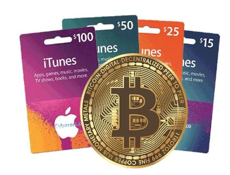 Sell iTunes gift card for bitcoin