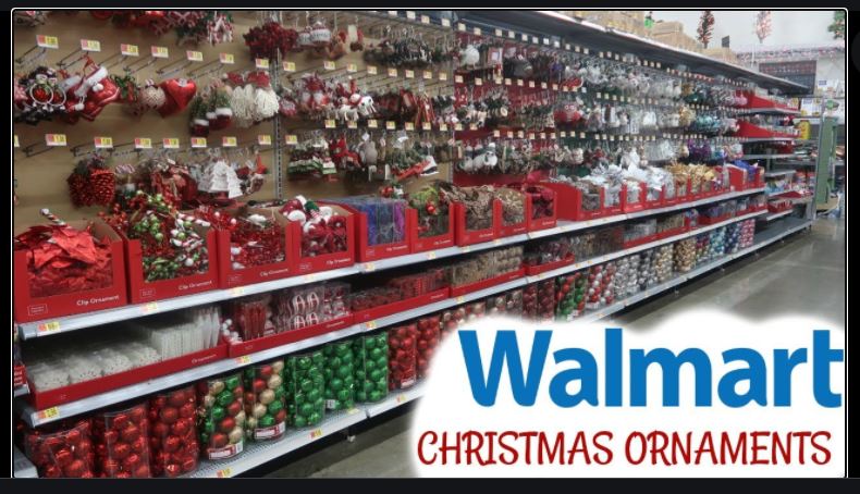 Walmart Christmas Ornaments