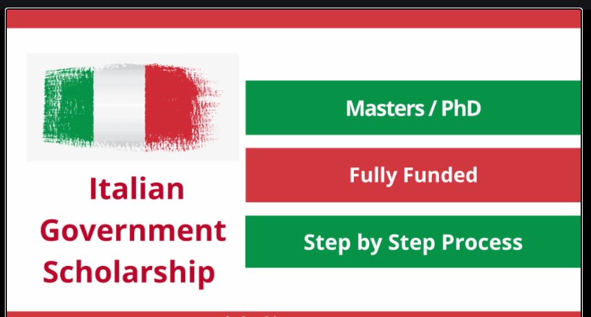 Government of Italy Scholarship 2022 | Fully Funded