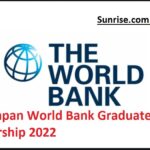 Joint Japan World Bank Graduate Scholarship 2022