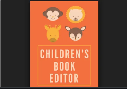 childrens book editor