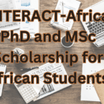INTERACT-Africa PhD and MSc Scholarship